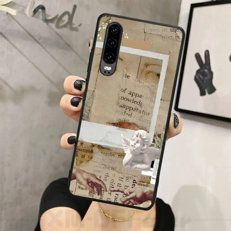 OFFeier креативная газета Роскошный Уникальный Дизайн чехол для телефона Huawei P8 lite 2017