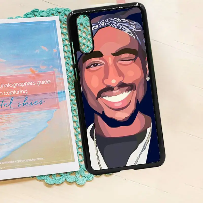 

Rapper 2pac Tupac carcasa mobile Phone Case PC for iPhone 11 12 pro XS MAX 8 7 6 6S Plus X 5S SE 2020 XR