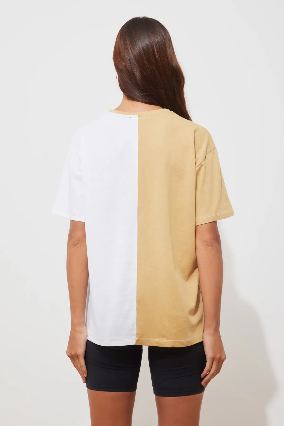 

Trendyol Printed Boyfriend Knitted T-Shirt TWOSS21TS2899