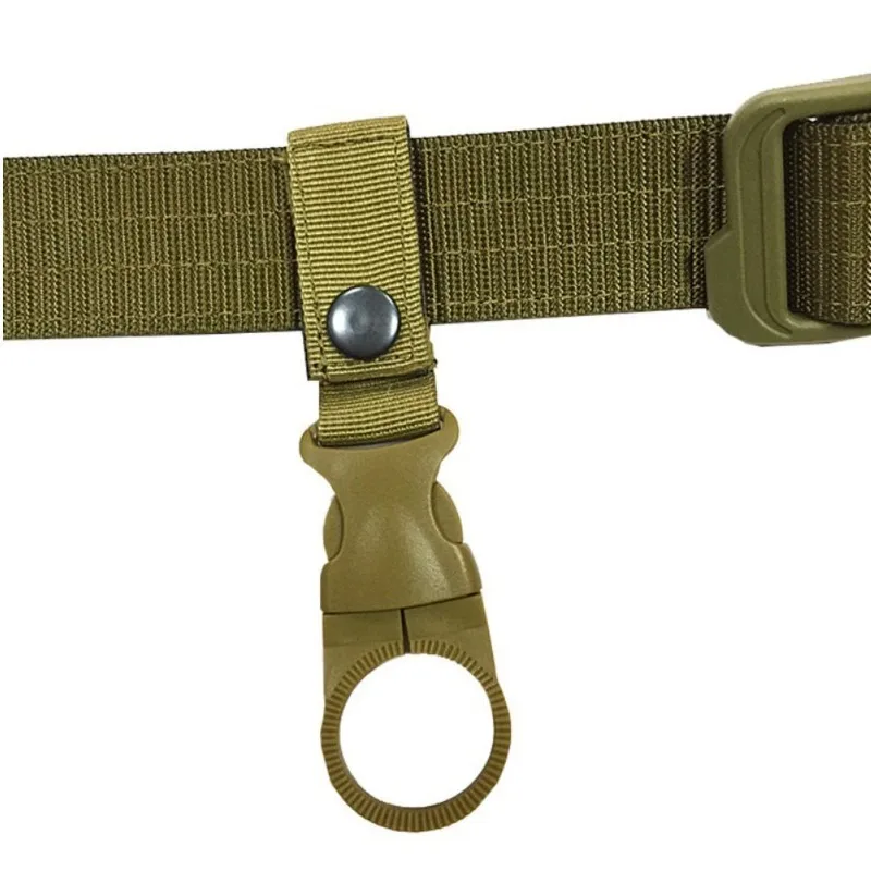 Тактическая подвесная Пряжка для бутылок с водой Многофункциональный Карабин