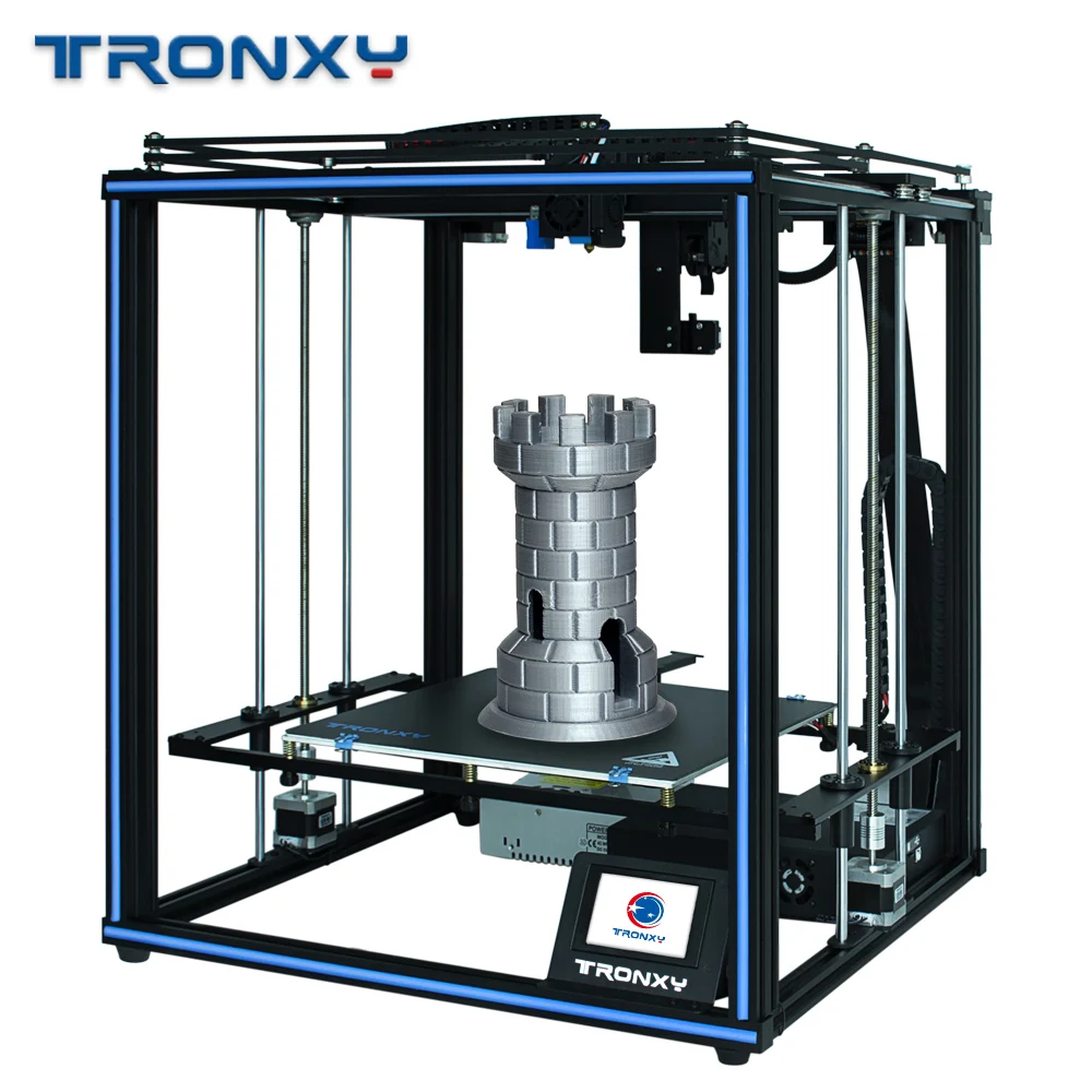 3D принтер Tronxy X5SA PRO устройство для объемной печати конструкция CoreXY с промышленной