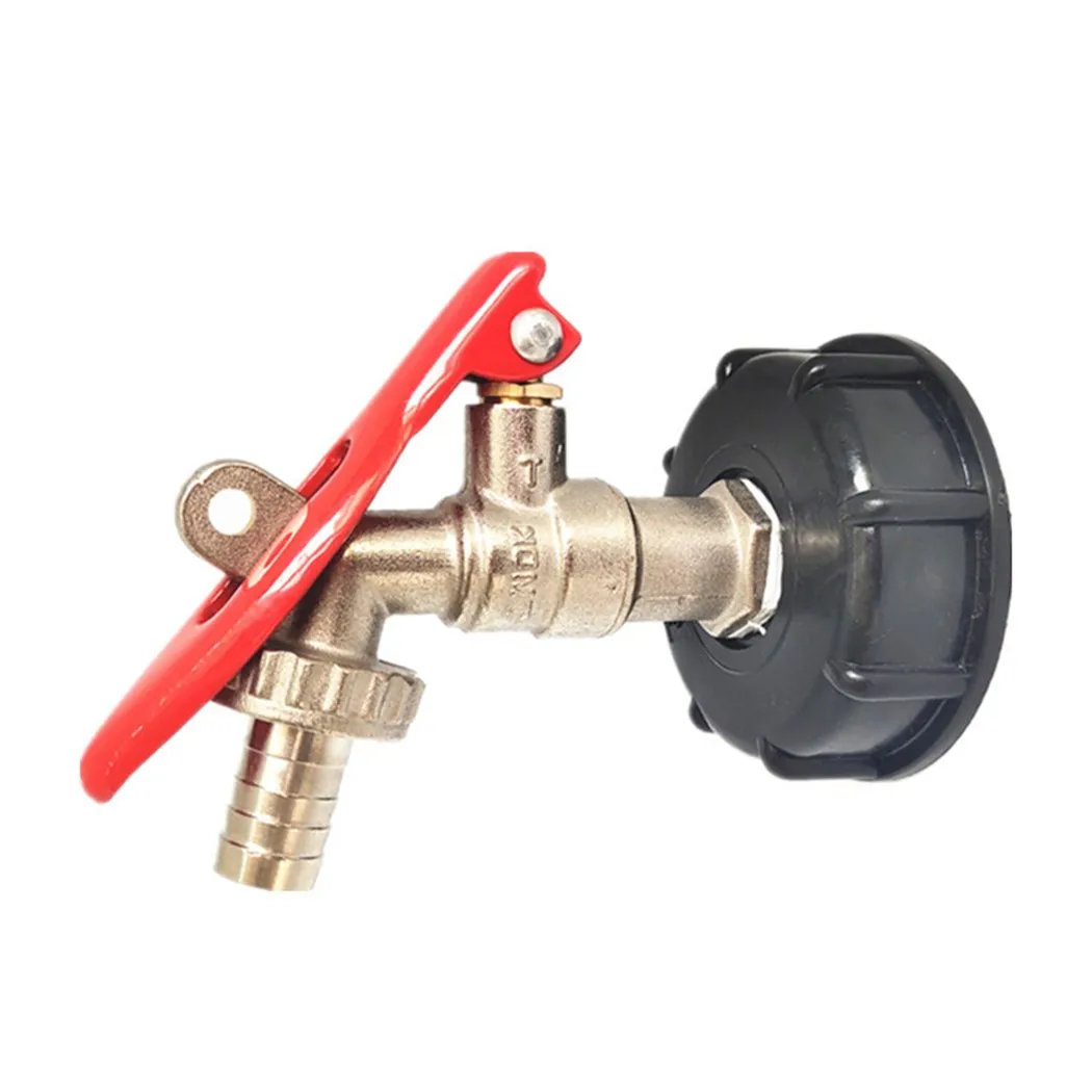 

IBC Fuel Tank Connector 1/2 Inch Water Tank Connector Faucet Valve Faucets Connector Replacement Valve Fitting Connect Faucet