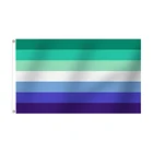 Виниловый Флаг Гордости 3x5 футов Mlm, патронские ЛГБТ флаги, баннер для геев