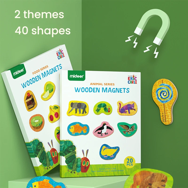 Детский Развивающий Пазл Mideer креативный познавательный голодный магнитный