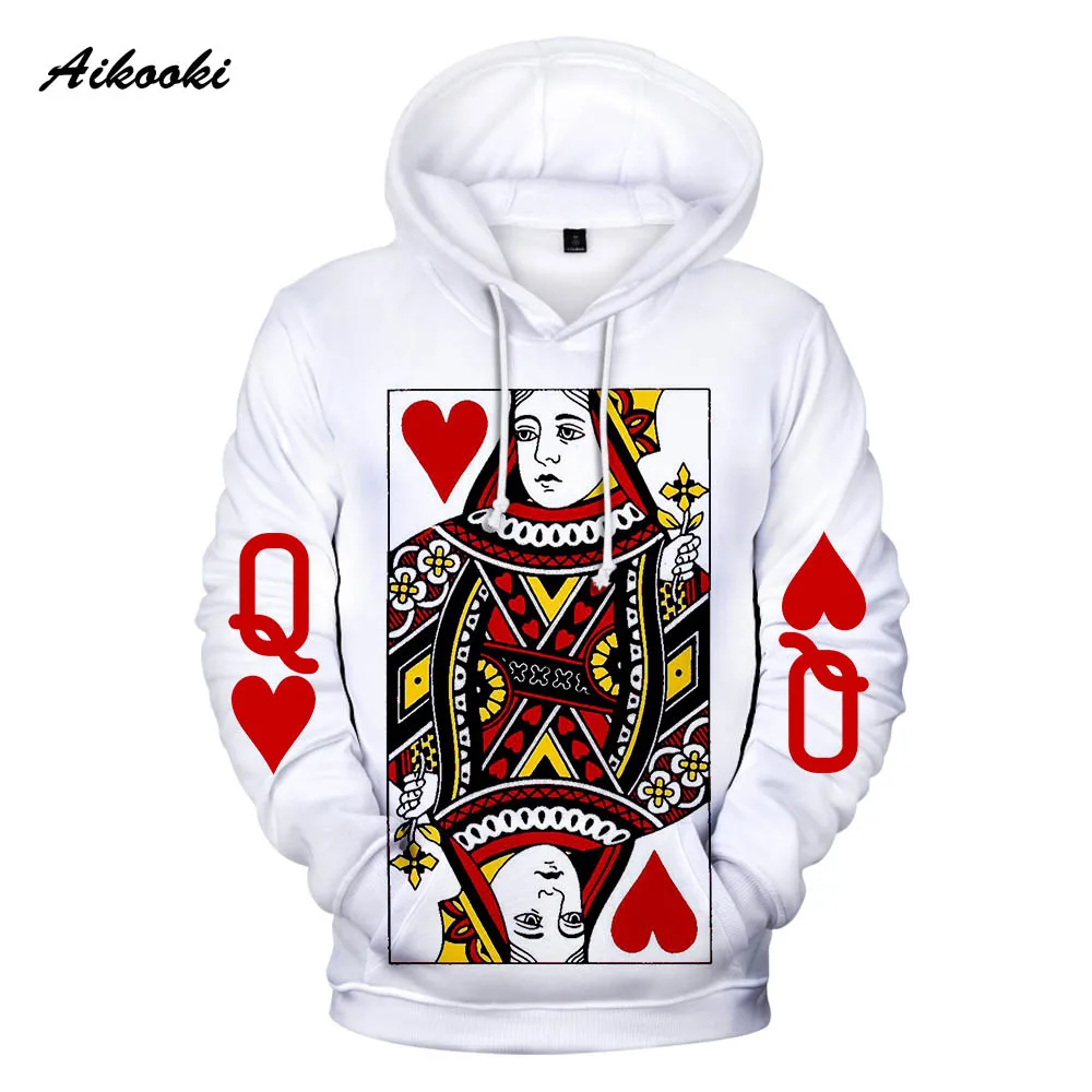 

Горячая Распродажа толстовки с капюшоном для покера для мужчин и женщин толстовки с капюшоном мужской спортивный костюм с забавным дизайно...