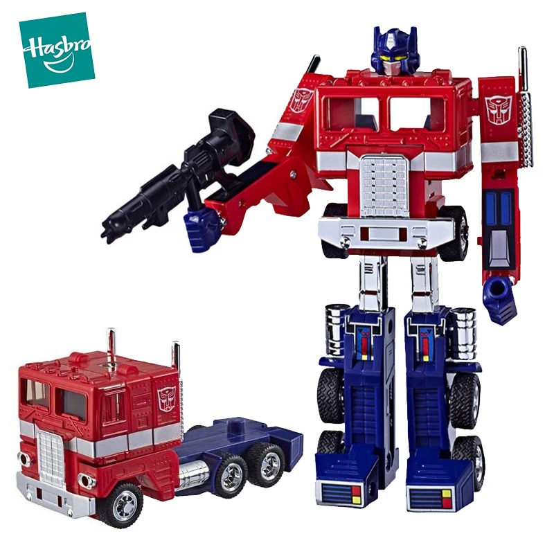 Игрушечные Трансформеры Hasbro робот трансформер Оптимус Прайм G1 экшн фигурки для