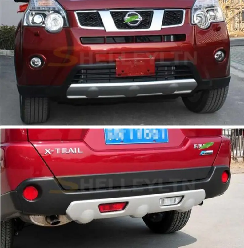 

Защитная пластина для переднего бампера и заднего диффузора ABS для Nissan XTrail X-Trail 2008, 2009, 2010, 2011, 2012, 2013