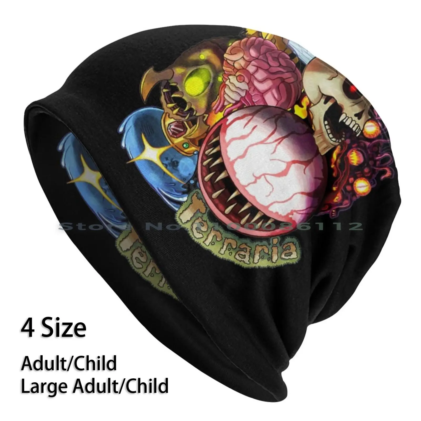 

For Fans Rush Beanies Knit Hat Kids Terraria For Men And Women Brimless Knitted Hat Skullcap Gift Casual Creative