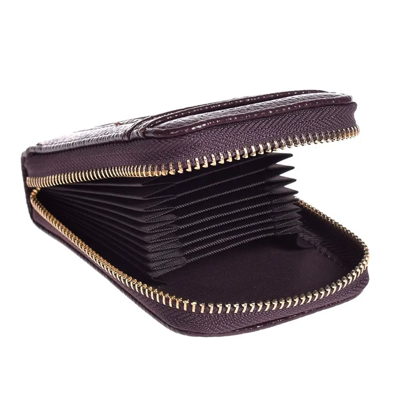 Мужской кошелек из натуральной кожи с отделением для кредитных карт RFID