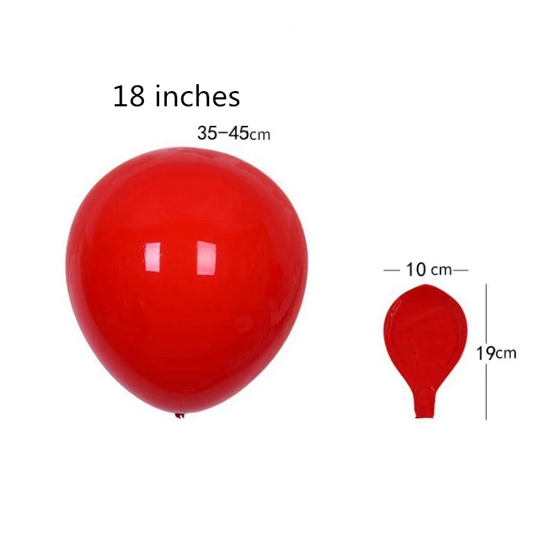 Гигантский воздушный шар 18/36 дюйма круглый шар-макарон цветное сказочное