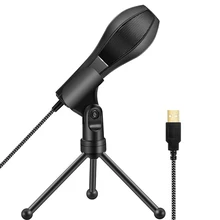Профессиональный настольный USB конденсаторный микрофон для ПК