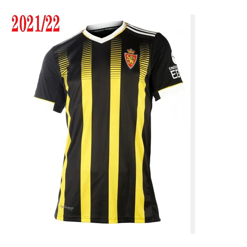 

New 21 22 REAL Zaragoza JERSEYs 2021 2022 SHINJI KAGAWA Andre Pereira Alberto Soro football shirts man shirts men adult