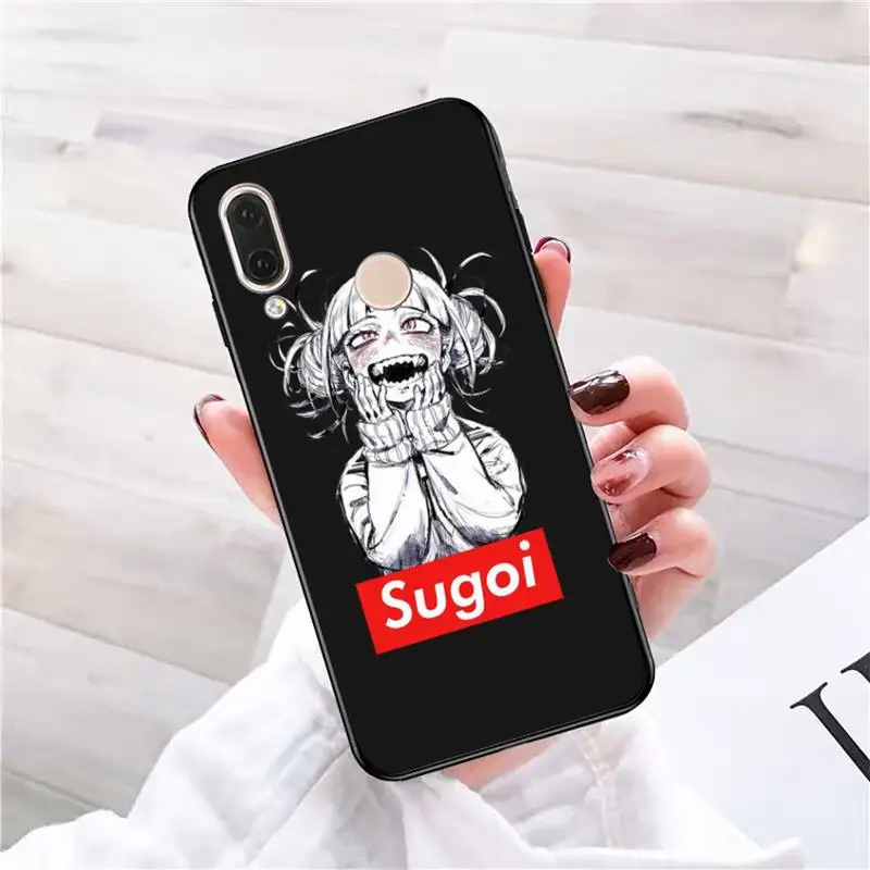 Sugoi Senpai Anime Waifu Phone Case For Redmi 9 5 S2 K30pro Silicone Fundas for 8 7 7A note 5A Capa | Мобильные телефоны и