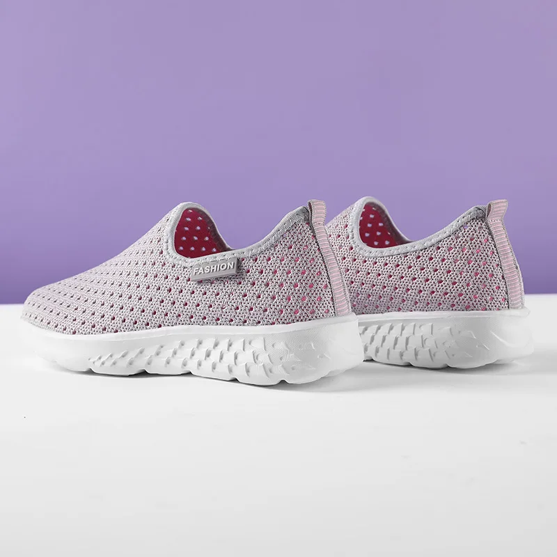 Tenis Feminino Women Tennis Shoes Breathable Slip on Mesh Female Sneakers Sports Footwear Chaussure Femme Brand Sneaker