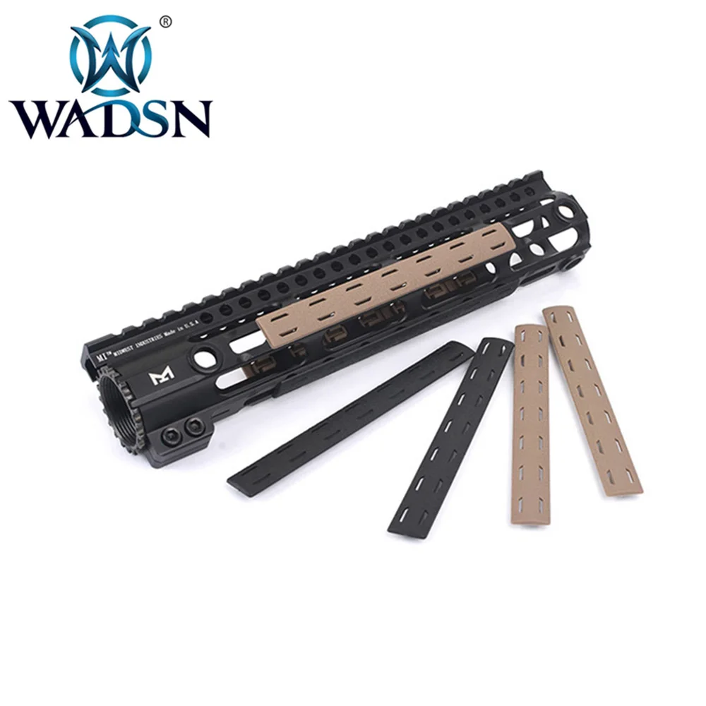WADSN страйкбол BCM M-Lok рельсовая панель комплект(5 шт.) Softair для M-lok Handguard Picatinny Rail Cover MP02014 Пейнтбольные аксессуары