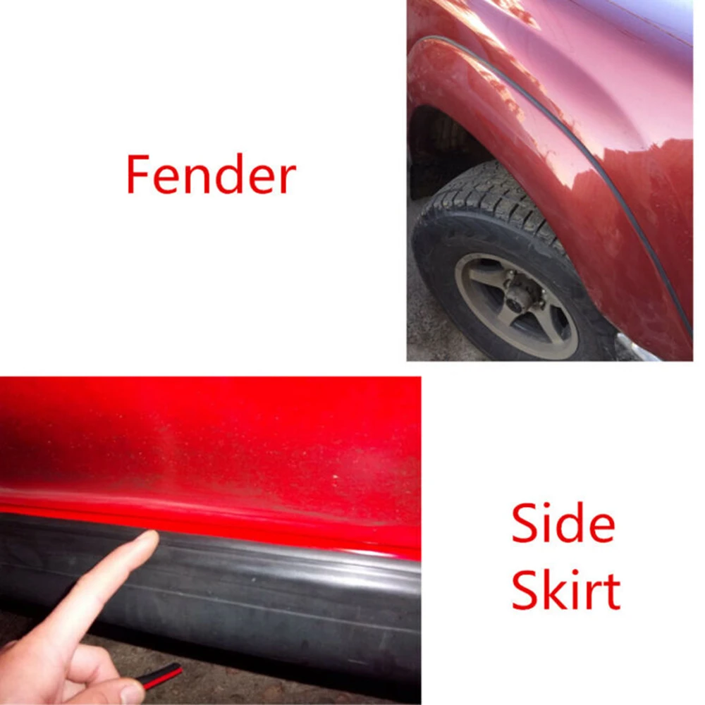 

Dustproof Sealing Strip Accessory Parts Replacement Rubber Car Bumper Lip
