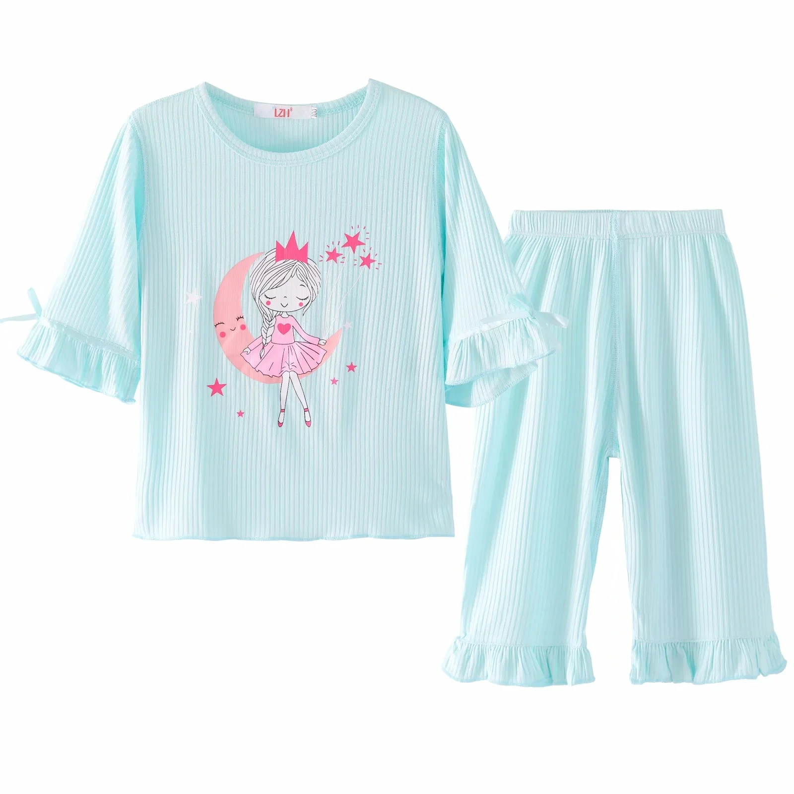 Детская одежда для подростков с принтом домашняя костюмы комплекты детской