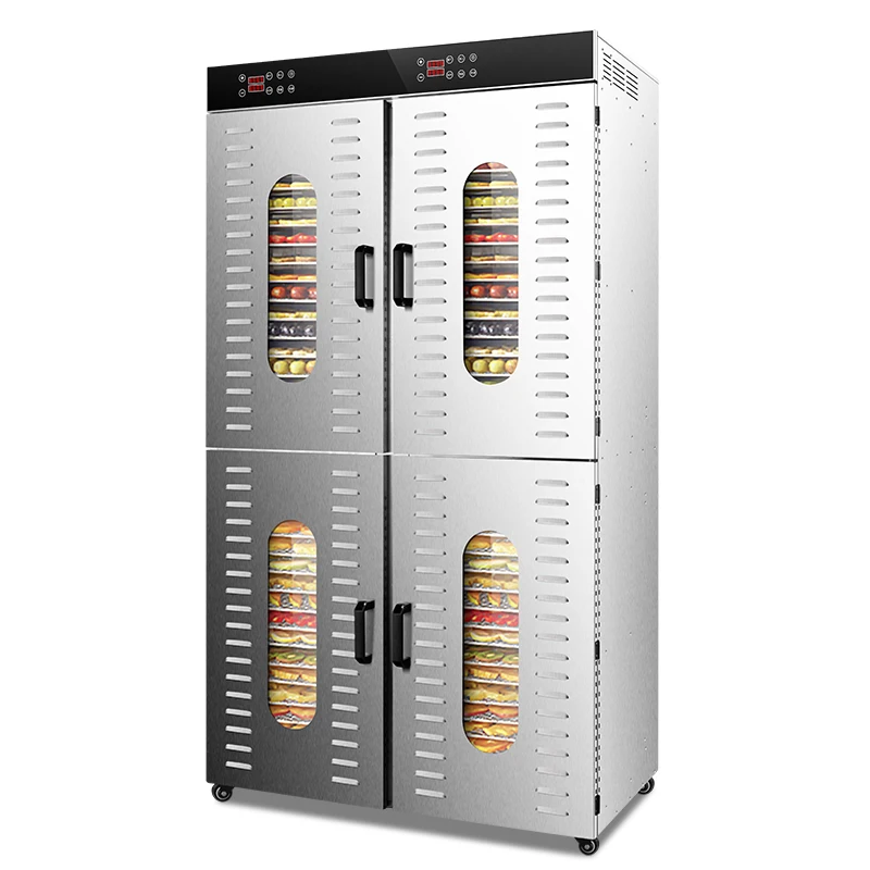 LT022 80-слойная коммерческая сушилка для пищевых продуктов машина сухофруктов