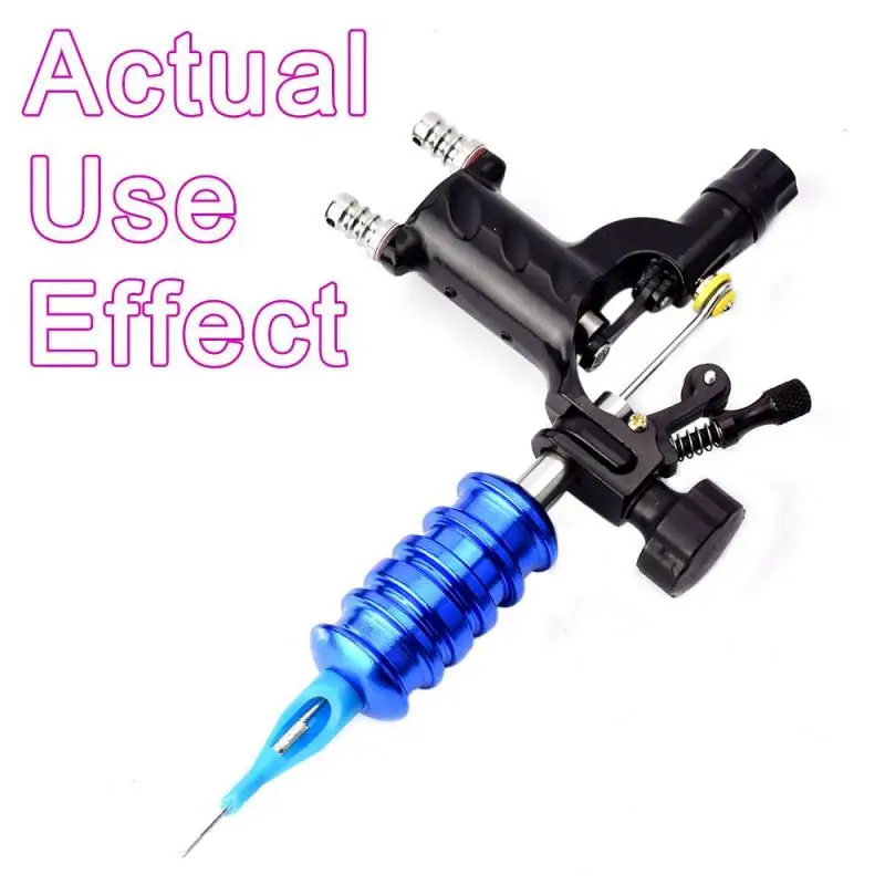 50Pcs Mixed Sterile 5/9R Tattoo Nozzle Blue Machine Tip Needle Kit Plastic Tube Cup Body Art Supplies Tips |