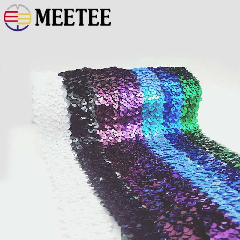 5/15 метров 30 мм золотые и серебряные блестки кружевная лента эластичные кружева