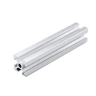 Экструзионный алюминиевый профиль с Т-образным пазом, 2020, 2040, 2080, 201000, 3030, 4040, 600 мм, для 3D-принтера с ЧПУ, 1 шт.