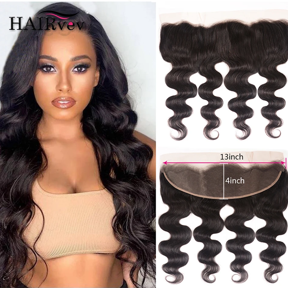 100% Braliizian Human Hair 14-22 Inch Body Wave Cheap 13x4 Swiss Lace Closure Natural Hairlines Pre Plucked Remy Hair Part Lace