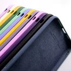 Оригинальный жидкий силиконовый чехол для Samsung Galaxy S21 S20 Plus Ultra S10 Lite S10e S9 Plus Note 10 Lite 9 20 A12 A42 5G
