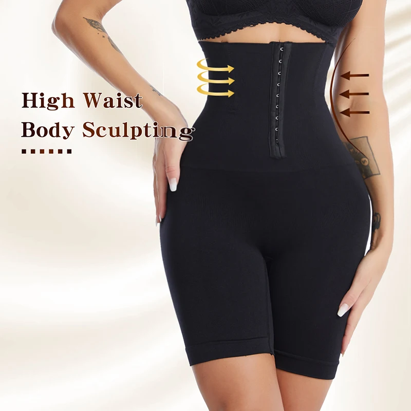 Трусы-боксеры с высокой талией сетчатые прозрачные | Корректирующее белье