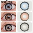 Контактные линзы для глаз EYESHARE, цветные контактные линзы двух цветов, Цветовая косметика для глаз, цветные контактные линзы для макияжа глаз