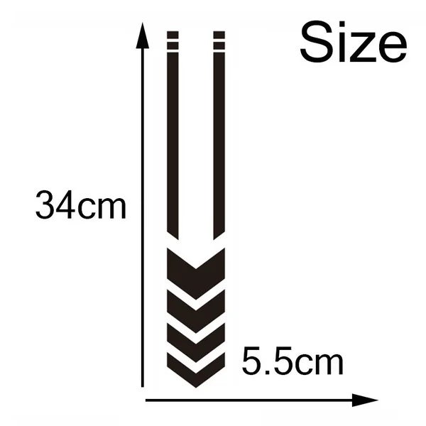 

Motorcycle Fender Reflective Sticker Motorcycle Decal Safety Warning Sticker Racing Sticker Motorbike Nighttime Reflective Decor