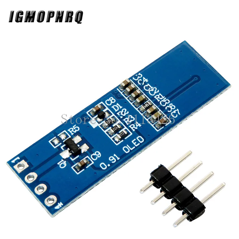Светодиодный модуль O 0 91 дюйма светодиодный/синий светодиод 91X32 светодиодный