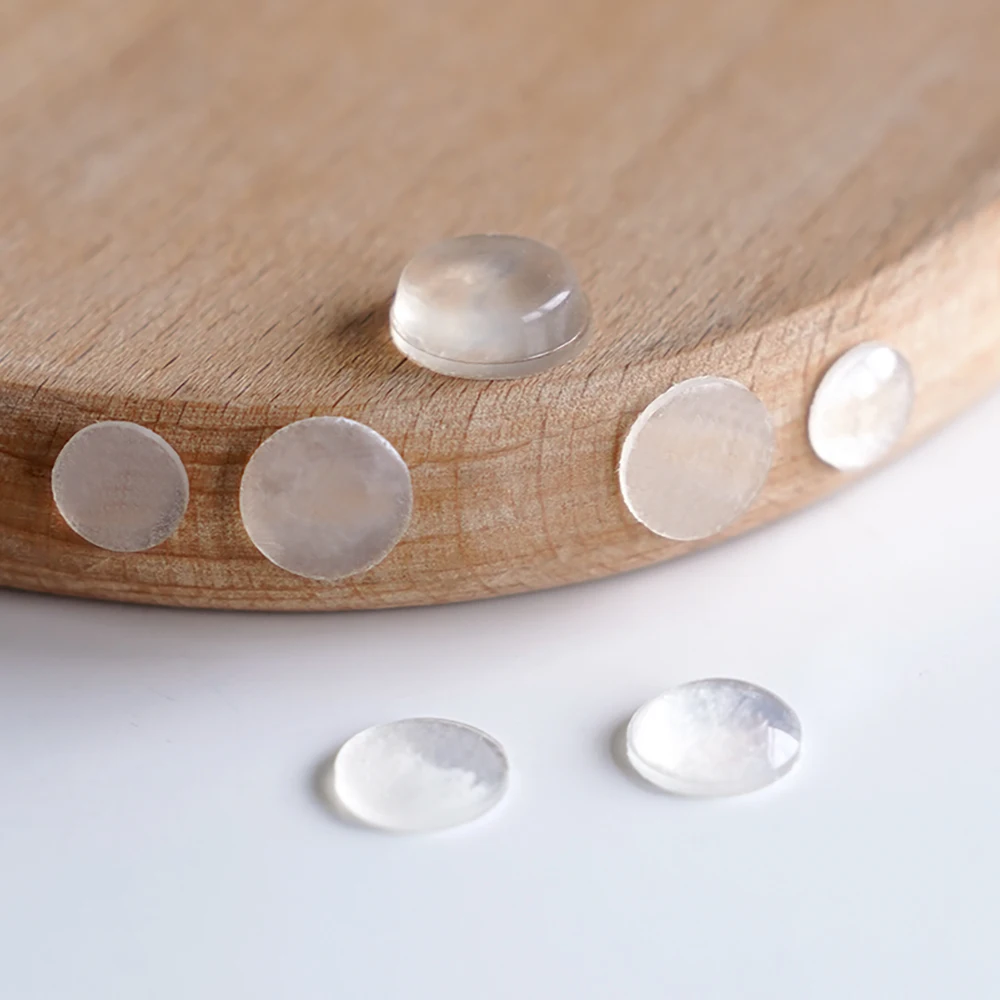 

100PCS Home Wall Thickening Mute Door Fenders Rubber Fender Handle Door Lock Protective Pad Protection Wall Sticker