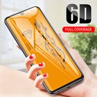 6D закаленное стекло для Samsung Galaxy A11, A21, A21s, A51, A71, A10, A30, A40, A50, A70, M10, M30, M30s, M40, Защитная пленка для экрана