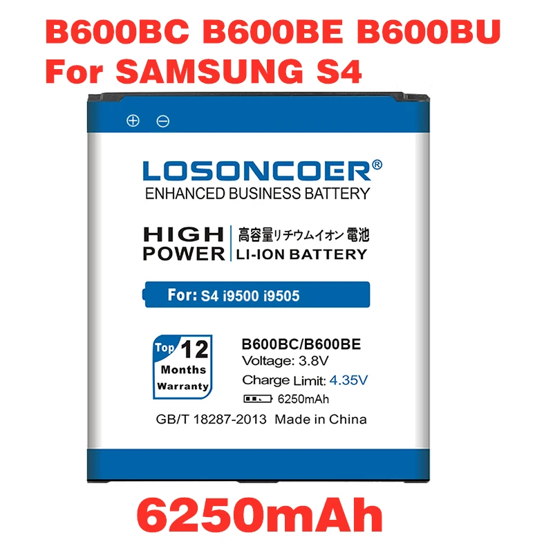 6250 мА/ч, B600BC B600BE B600BU для samsung S4 Батарея i9502 i9508 i959 i9158 i9506 S4 Активный i9295 i9505 i9500 Батарея Grand 2