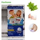 153060 сумки охлаждения нашивками в виде рисунков для маленьких лихорадка вниз медицинский пластырь ниже Температура льда гель полимерный гидрогель мигрень накладка на глаза от головной боли