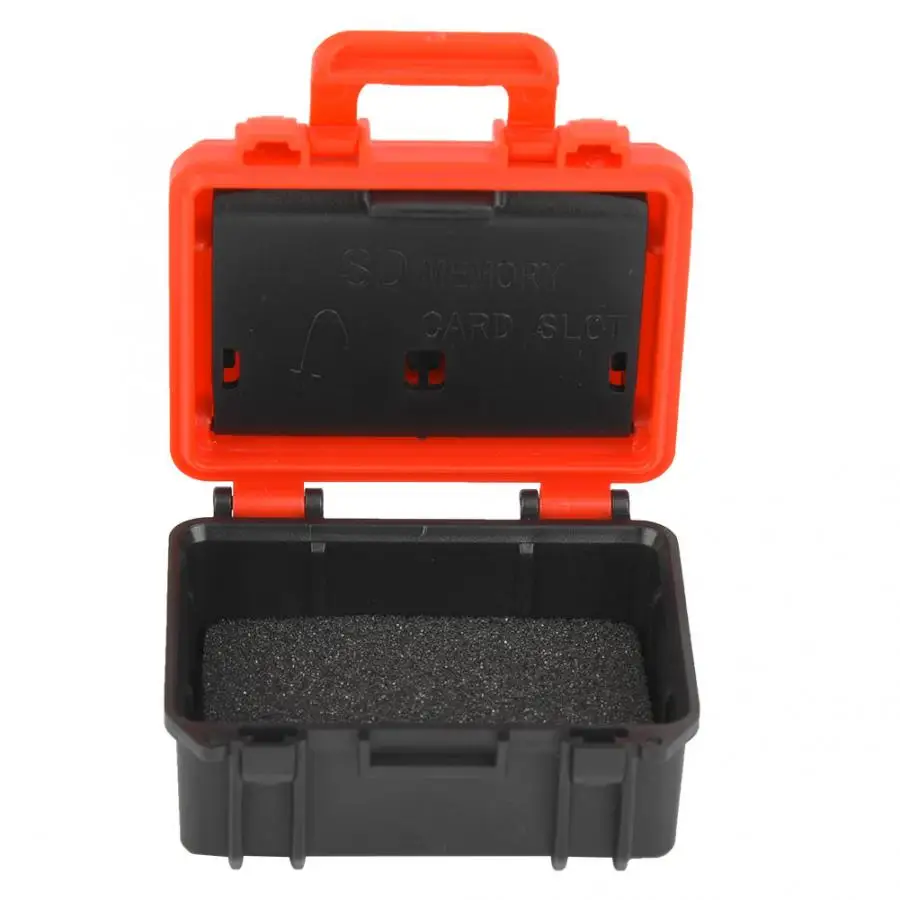 Внешний аккумулятор чехол ABS батарея для камеры CD карта памяти пыленепроницаемый