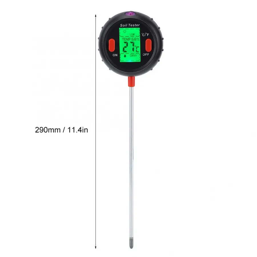 Хлорные таблетки бытовой 5-в-1 детектор почвы гигрометр рН-метр тестовый er