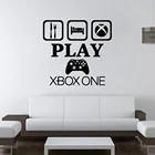 Большой геймер виниловая наклейка на стену игровая комната для детской комнаты украшение игры украшения для мальчиков настенные наклейки плакат Обои фреска