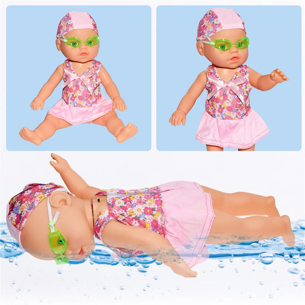 Кукла reborn baby doll водный Забавный плавательный бассейн для водонепроницаемой