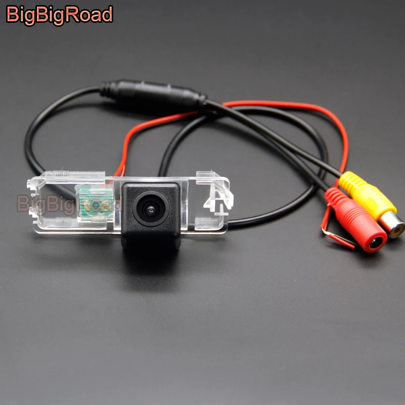 

BigBigRoad Wireless Camera For SEAT Ibiza 6L 6J SC MK3 MK4 MK5 2002~ 2008 / Car Rear view Camera CCD Night Vision Reverse Camera