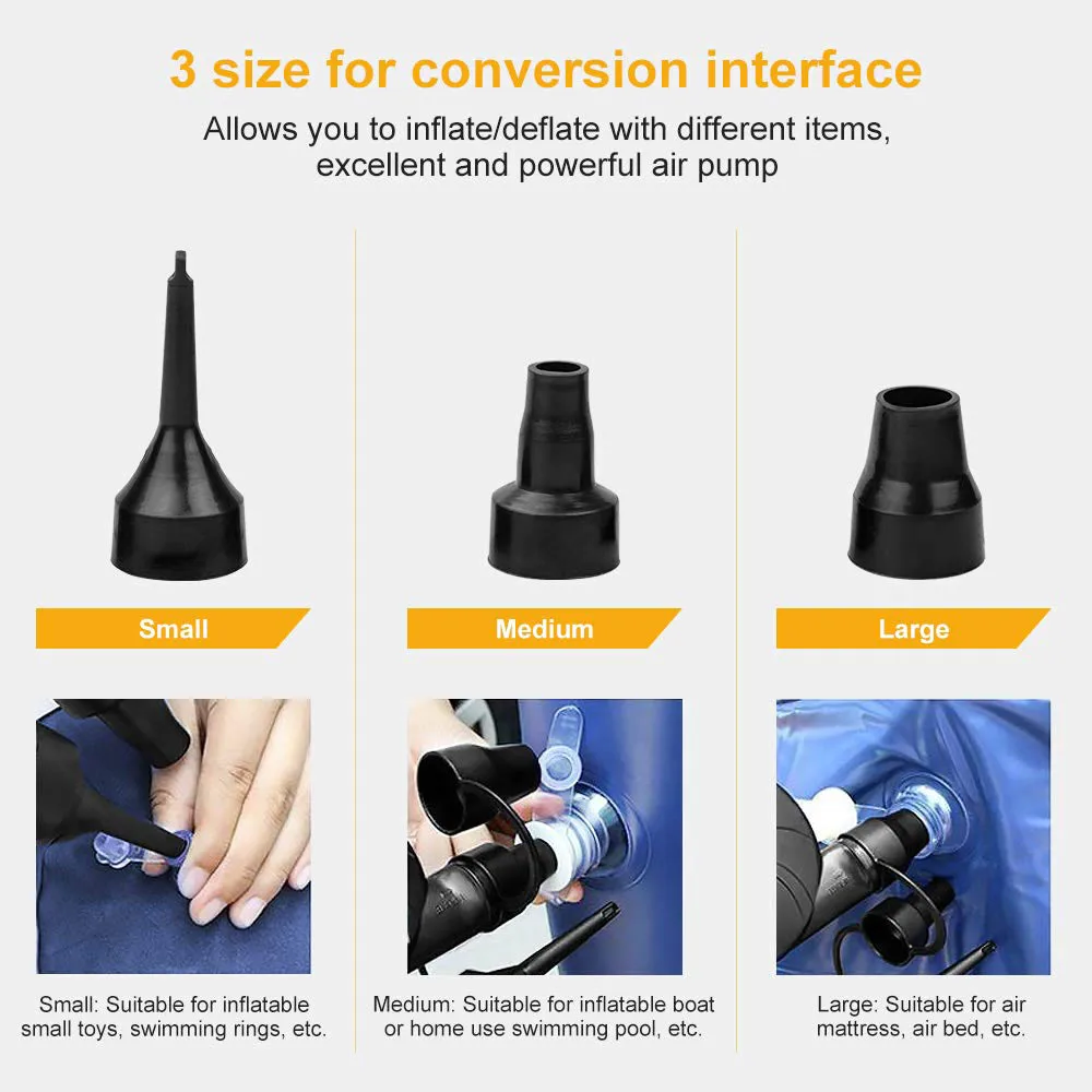 Электрический воздушный насос надувной (штепсельная Вилка европейского