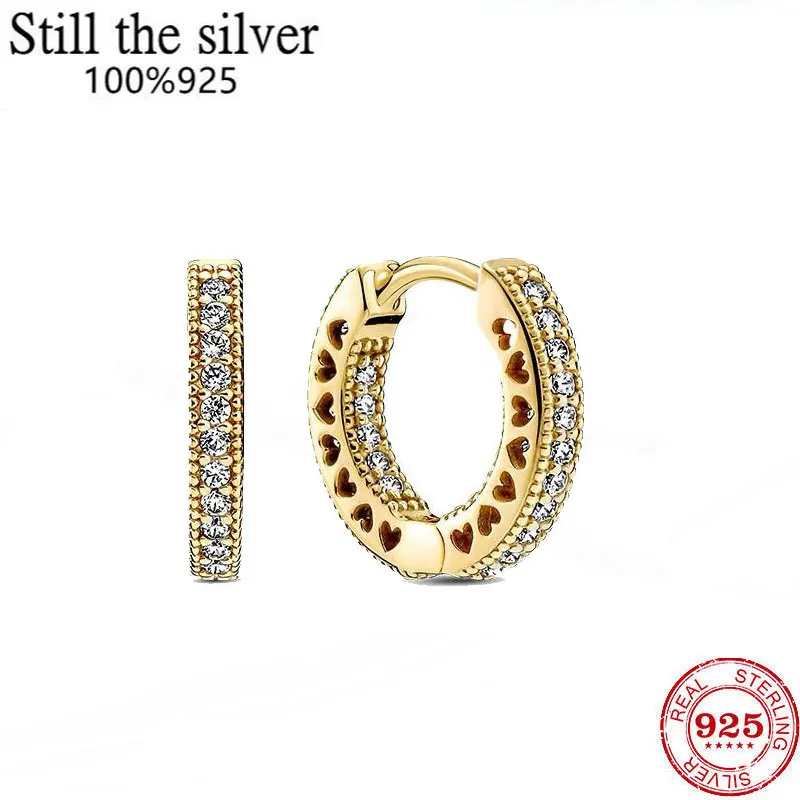 

2021 New 925 Sterling Silver Fashion Autumn pan beads Basis Chain Bracelet Safety buckle Pendant Earring For Men and Women