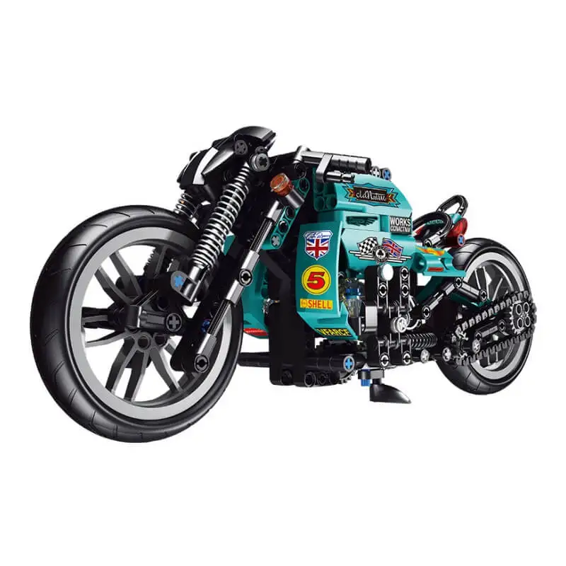 Классические модели мотоциклов Cafe Racer 50025 конструктор технический набор