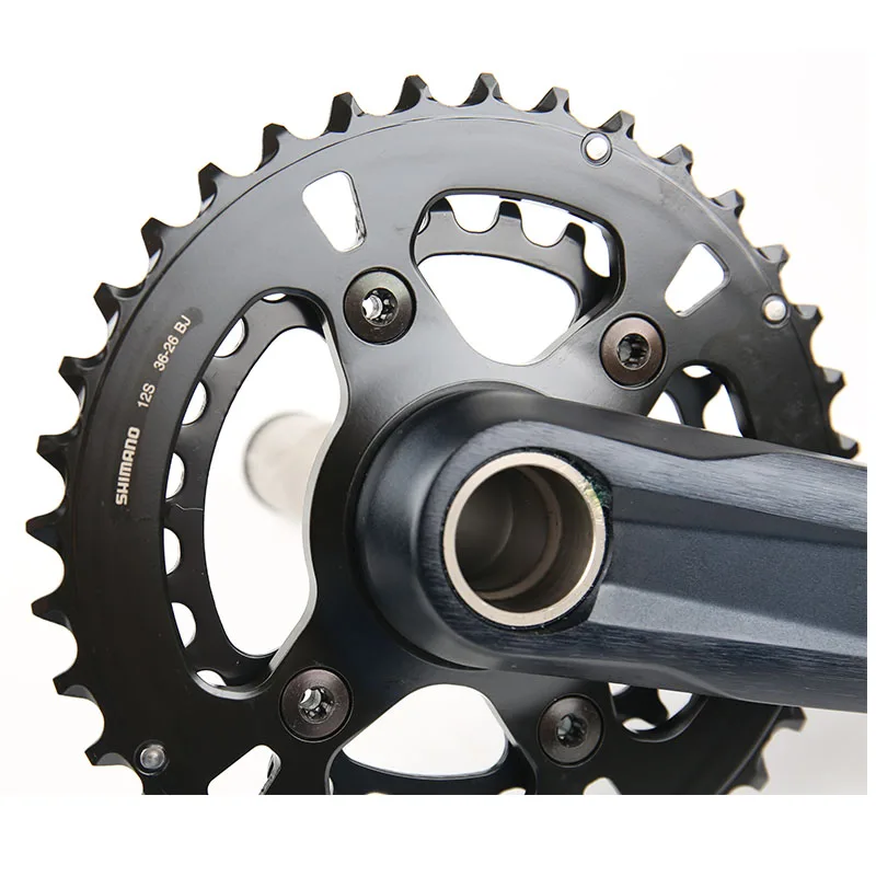 Shimano SLX FC M7100 2x12 скоростной коленчатый набор MTB велосипедный полый Tech II 36-26T 170 мм