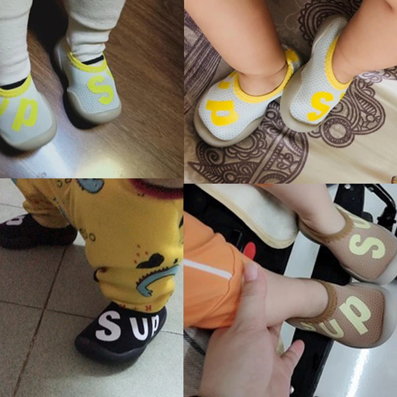 Первая ходунка детская обувь для девочек и мальчиков резиновая Мягкая подошва