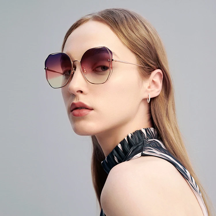 

2021 New Trend Sunglasses For Women Polygonal Sunglasses Irregular Personality Fashion Leisure Japanese And Korean Style