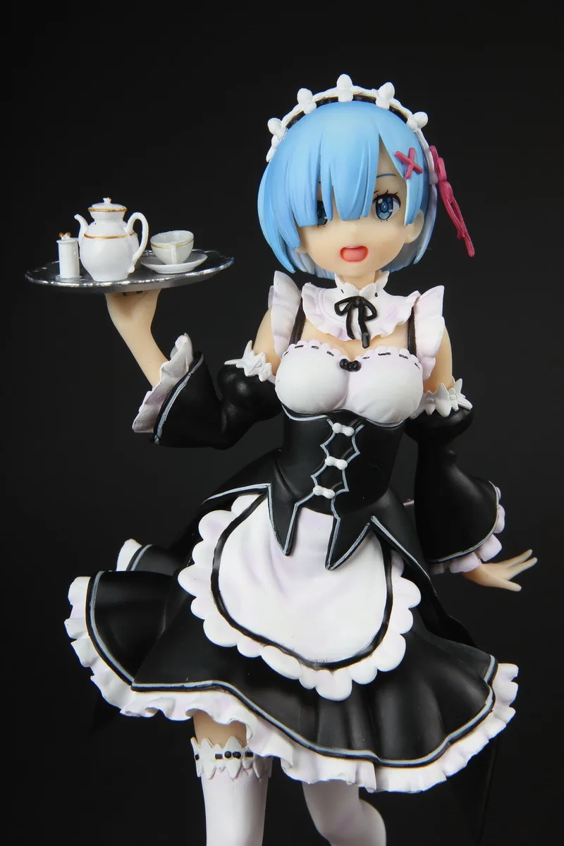 Re: Life другой мир от Zero re: zero Rem Ram кукла «горничная» Emilia Аниме Фигурка Фигурки Коллекция игрушки для детей Подарки