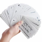 Наклейка-Татуировка Водонепроницаемая 60 шт., буквы и арабские узоры, искусственная татуировка, боди-арт, временные татуировки для женщин и мужчин