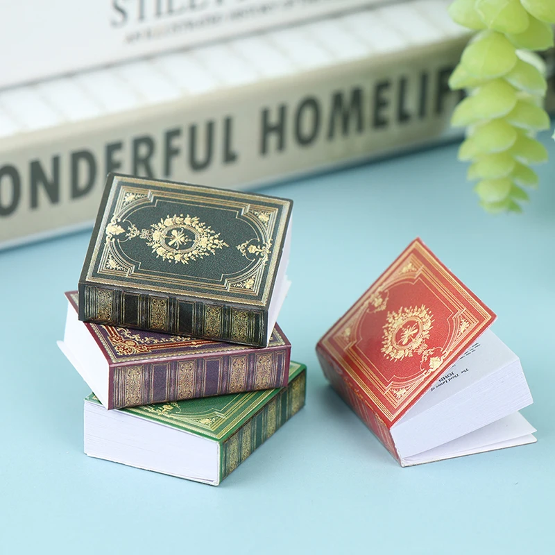 Новинка Лидер продаж миниатюрная книга для кукольного домика 1:12 Классическая с