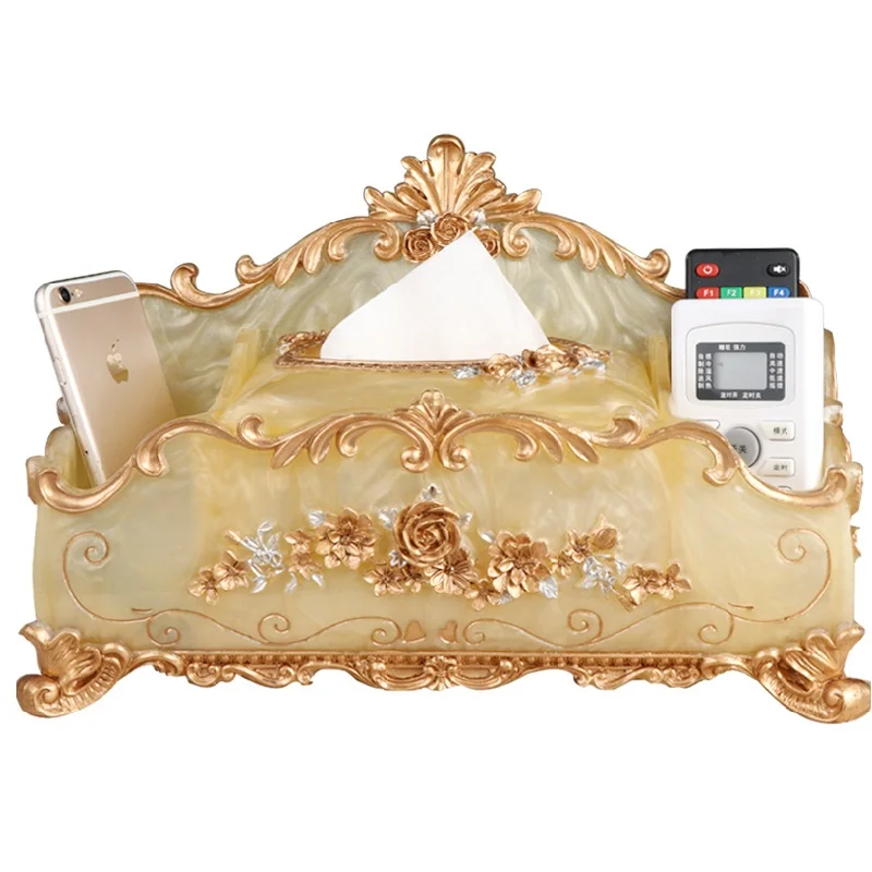 Креативная многофункциональная коробка для хранения салфеток в европейском